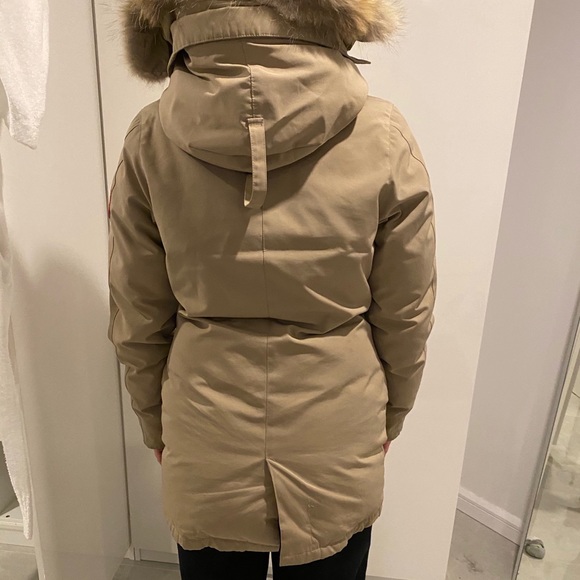 Victoria Parka Canada Goose Winter Coat Nude Tan - Picture 2 of 6